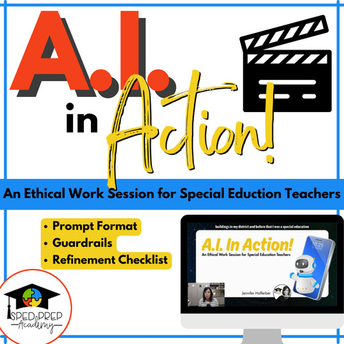 Preview of Artificial Intelligence in Action: An Ethical Work Session for Special Educators