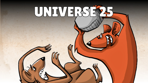 Preview of The Universe 25 Mouse Experiments (400k views on YouTube)