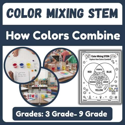 Color Mixing STEM – Explore How Colors Combine | Hands-On Science ...