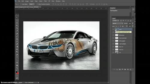 Preview of Photoshop Car Design Unit  | Adding Text Graphics to a Car - (Part 7)