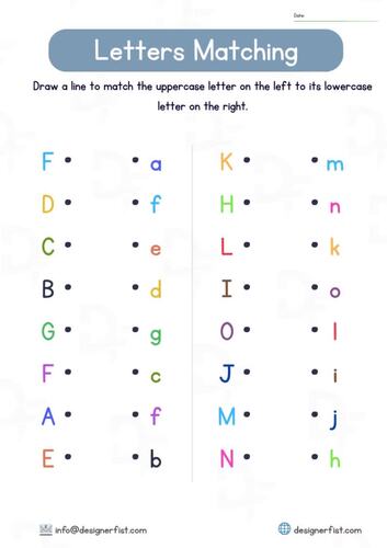 Autism Letter Matching Skills for Childs. by Inclusive Learning Support