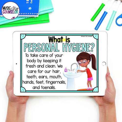 Personal Hygiene Lesson, Taking Care of our Bodies, Health, Counseling ...