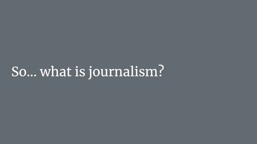 Preview of Journalism: Introduction to Journalism Video