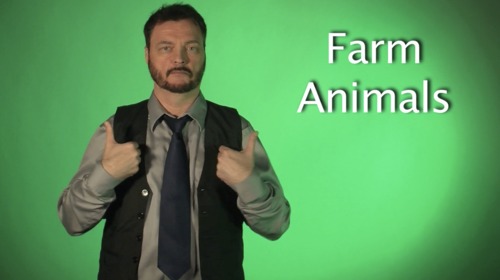 Preview of E2: Animal Signs in ASL - Sign With Robert (great for young kids!)
