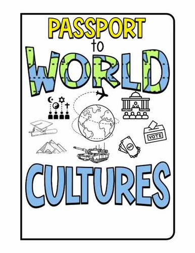 World Cultures Notebook Cover by Disney's Creating For Classrooms