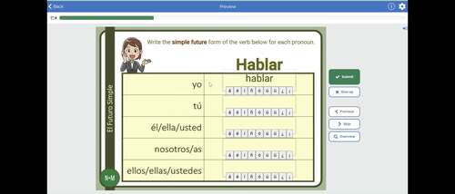 Spanish Boom™ Cards Regular Verbs Simple Future (No Vosotros Included ...