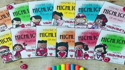 Valentine's Day Cards and Activity Packet by Heart of the Class | TPT