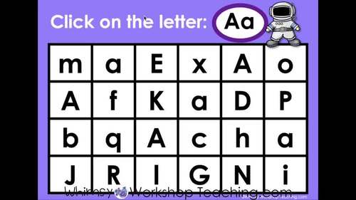 Boom Cards Alphabet Letter Hunt Digital Task Cards Distance Learning