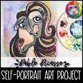 Picasso Art Project, Cubist Self-Portrait Art Lesson Activ