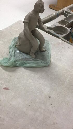 Preview of Ceramic Human Figure 11 - Creating the hands