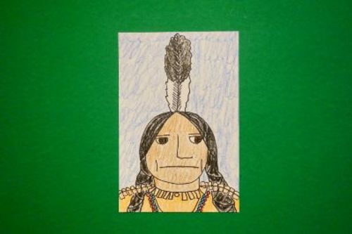Let S Draw A Native American Man By Patty Fernandez Artist Tpt