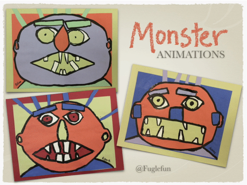 Preview of Simple Monster Animation Video