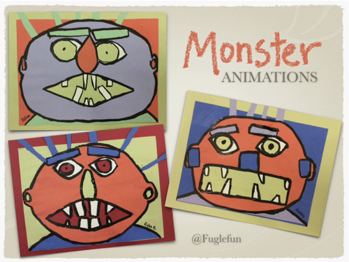 Simple Monster Animation Video