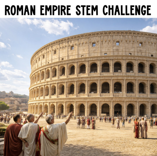 Preview of Movie Trailer Intro Video for Ancient Rome STEM Challenge Project