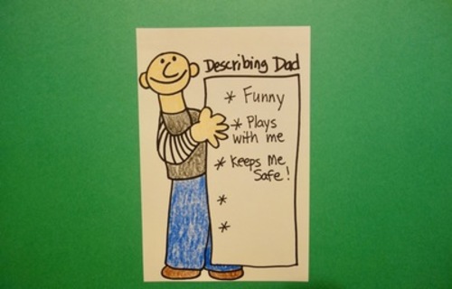 Let S Draw Describing Dad For Father S Day By Patty Fernandez