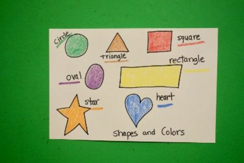 Preview of Let's Draw Shapes with Colors!