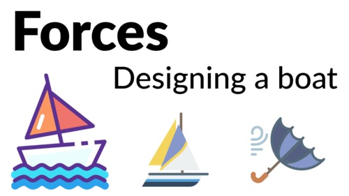 Preview of Forces - Designing the best boat [Grades 3, 4, 5]