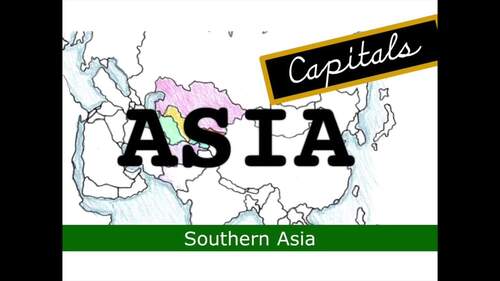 Memorize Asia Capitals Lesson Plan Audio Mp3 Worksheets Stream Video