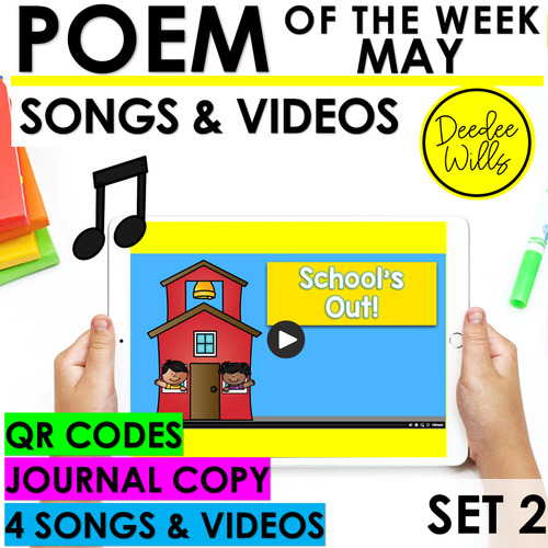 Preview of Poetry Camping, Kindness, Sea Mammals & Summer Videos, Music and Songs