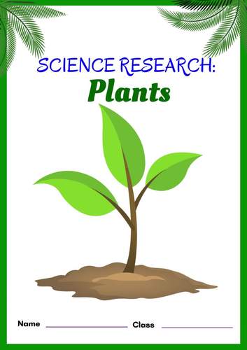 Science Research (Plants) Assessment | Evaluation | Performance Task