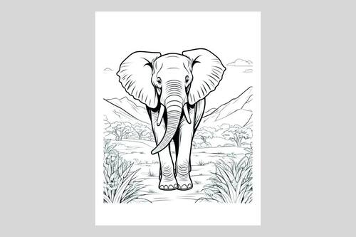 Zoo Animals Coloring Pages For Kids, Animal coloring pages, Zoo