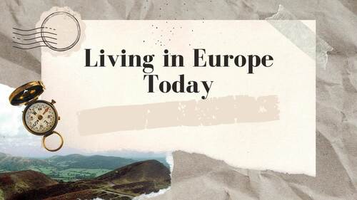 Europe Today by Teaching Resources for the Digital Age TPT