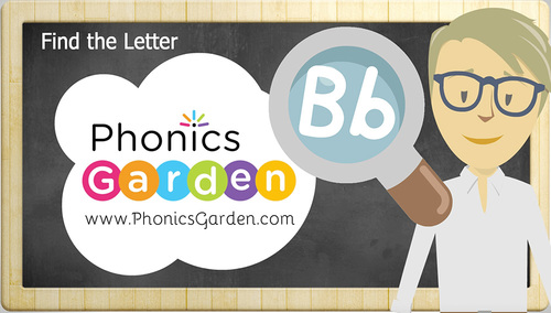 Preview of Bb | Find the Letter | Streaming Video | Phonics Garden