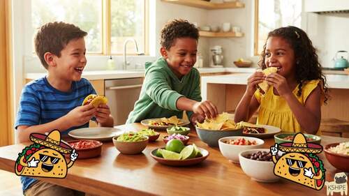 Preview of MUSIC: Taco Tuesday Choir Song Vocal Music Education Mexican Food