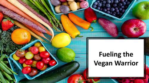 Fueling the Vegan Warrior movie MP4 by The Common Core and More | TPT