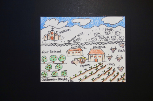 Preview of Let's Draw an Early California Rancho!
