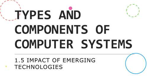 3- IGCSE ICT1 - TYPES AND COMPONENTS OF COMPUTERS PART 3 | TPT