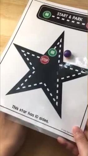 Number and Shape Tracing Mats : Test Drive by Joyous Wonder | TPT