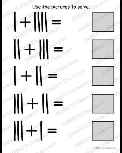 Addition Within 20 Bundle | Worksheets, Visual Models, Math Centers, K ...