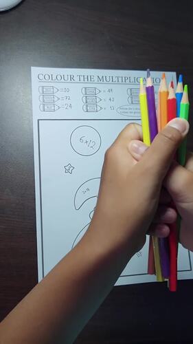 Colorful Multiplication
