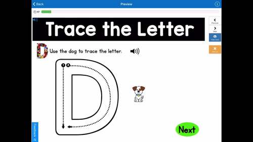 Letter D Alphabet Activities | Digital Task Cards with Boom Learning