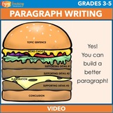 How to Write a Paragraph Video - Informative Writing with 