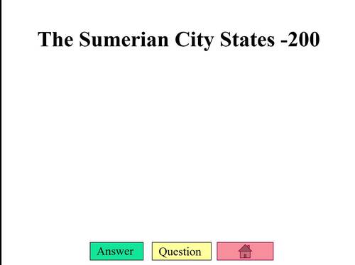 Quiz Show on Ancient Mesopotamia by PBL History & Civics | TPT