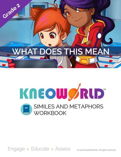 Similes and Metaphors Workbook | Grade 2 | Printable & Digital by KneoWorld
