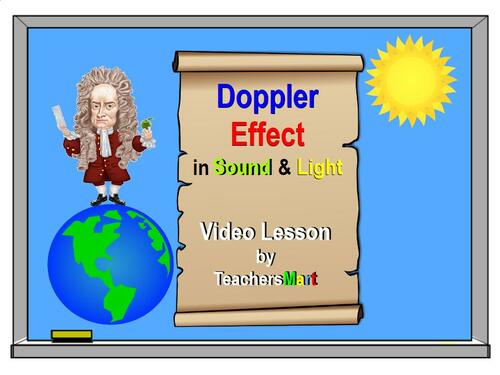 Preview of DOPPLER EFFECT In Sound & Light Video Lesson. Add Your Voice to Colors & Music!