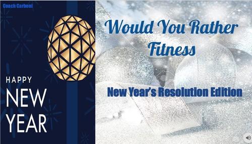 Preview of Would You Rather Fitness (New Year's Resolution Edition)