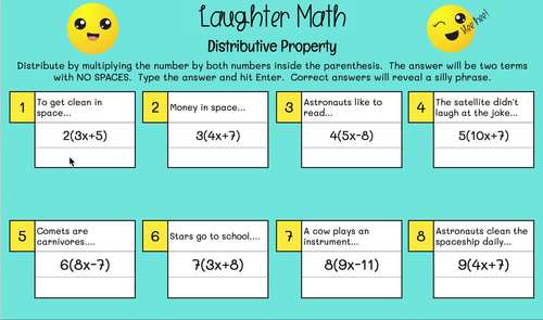 6th Grade Math Digital Activities Bundle - Laughter Math by Try-Angle Math