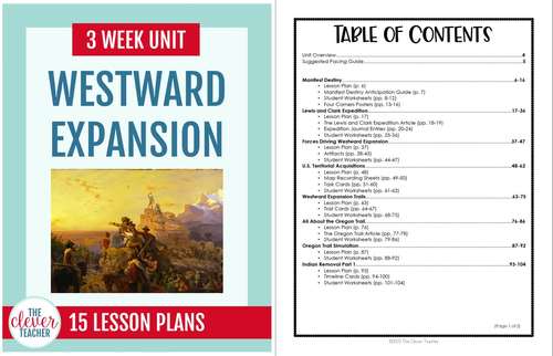 The Ultimate Guide to Teaching Westward Expansion - The Clever Teacher