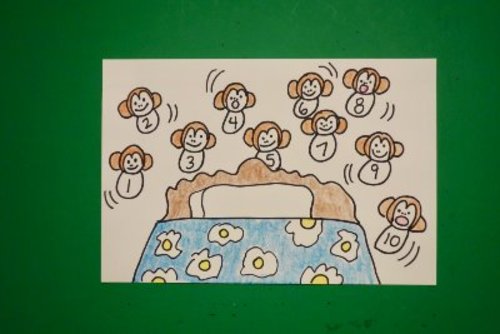 Preview of Let's Draw 10 Little Monkeys!