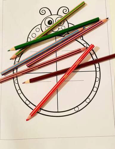 Ladybug Life Cycle Craft , Spring Science Craft , Insect Life Cycle