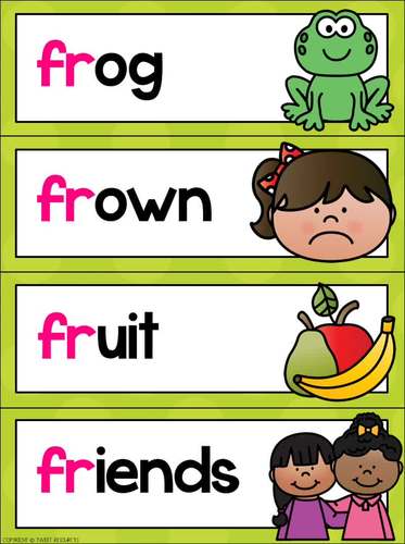 blends phonics no prep printables for fr by tweet resources tpt