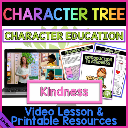 Preview of Kindness 1 of 4 | Character Education for Kindergarten