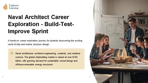 Naval Architect Career Exploration Starter Lesson Bundle Volume 2