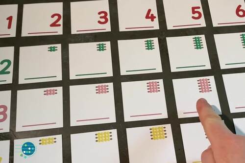 Montessori Printable Multiplication Skip Counting Cards Math Activity Worksheets