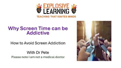Screen Addiction: Pk 9jun22 Ver 3 Grades 4-12 PPTX | TPT
