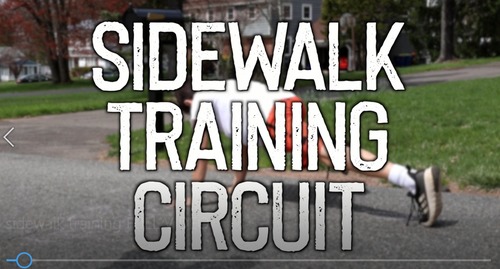 Preview of Sidewalk Chalk Circuit Training